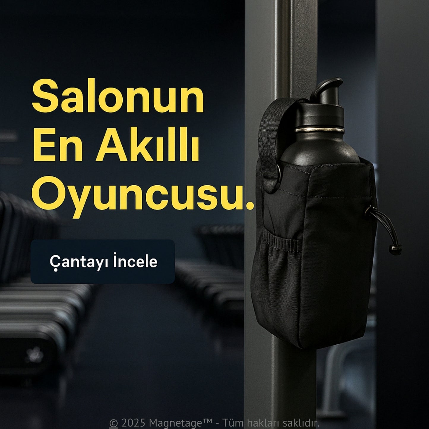 Magnetage™ Manyetik Spor Çantası